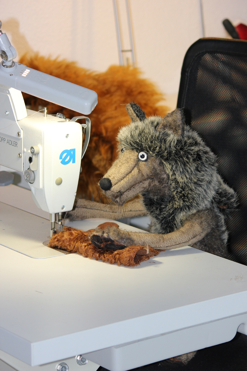Unser Werkstattwolf