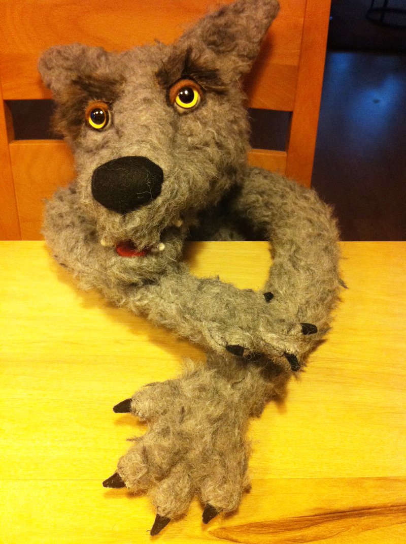 Großer, alter Wolf